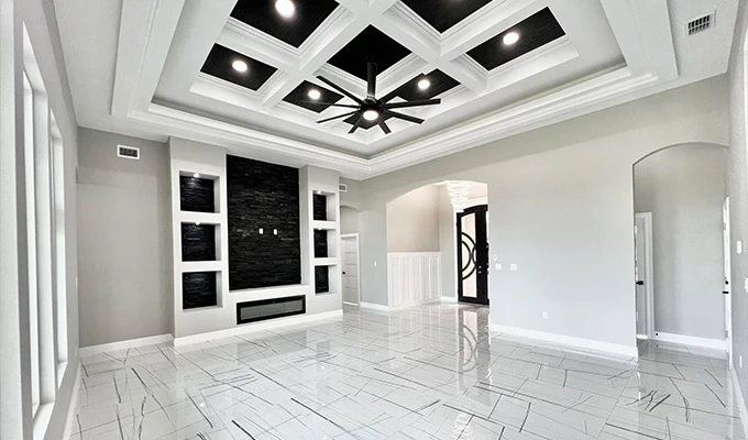 Custom home construction built by Layton Innovations in the Rio Grande Valley.